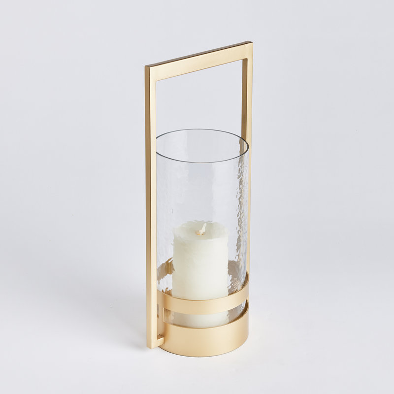 Hurricane Candle Holder, 18.50" H x 6.50" W x 8.50" D