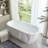 68 " x 31 " Freestanding Soaking Acrylic Bathtub