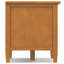Meuble télé bas 72 po Warm Shaker-1408526180
