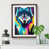 Walnut Framed