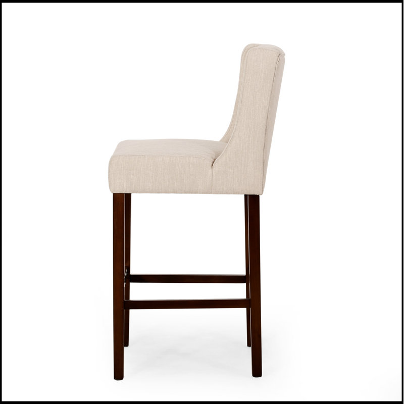 Élégant tabouret de bar pivotant capitonné à losanges avec hauteur réglable et siège en similicuir confortable, idéal pour les cuisines et les bars modernes.
