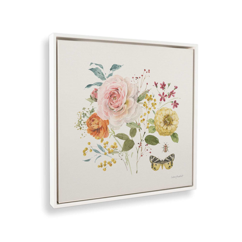 Impression sur toile Summe, Impression encadrée sans passe-partout, H 13,5 po x l 13,5 po, Blanc