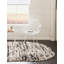 Tapis gris à motif abstrait Tucson-1360433402