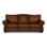 Royale Upholstered 91 " Top Grain Leather Sofa