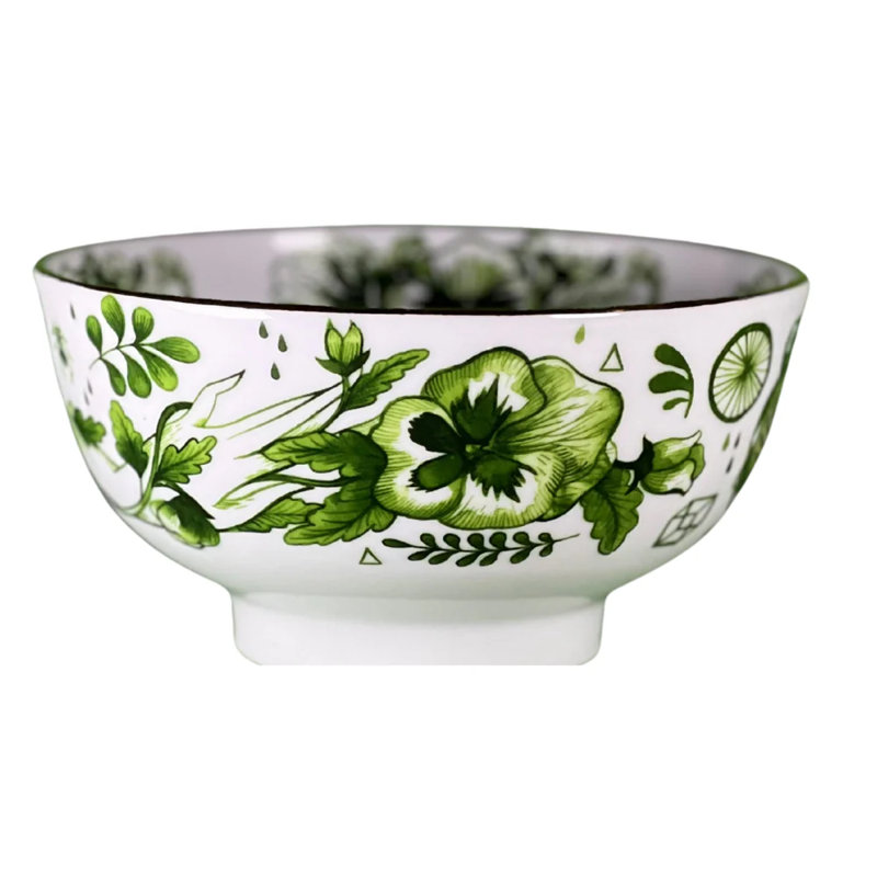 Voragine Porcelain Rice Bowl
