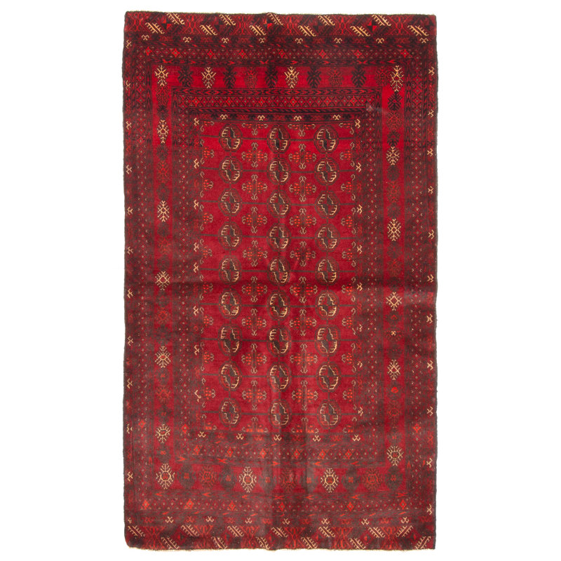 Teimani Red Rug 3'9" x 6'4"