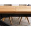 Extendable Solid Oak Pedestal Dining Table-88691702