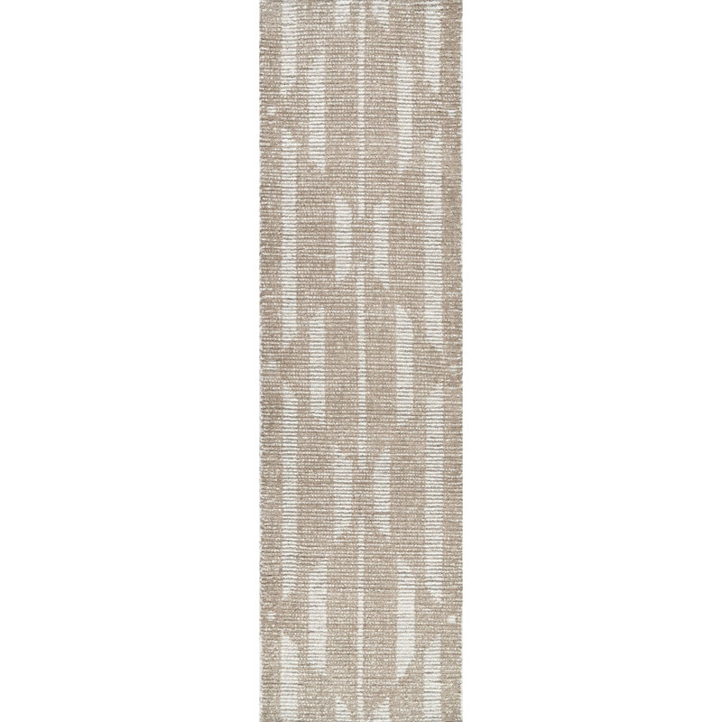 Hazen Handmade Wool Geometric Area Rug, Runner 2'3" x 8'