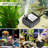 120GPH Submersible Ultra Quiet Water Pump(450L/H, 6W)With 3.1Ft High Lift, 5Ft Power Cord And 2 Nozzles