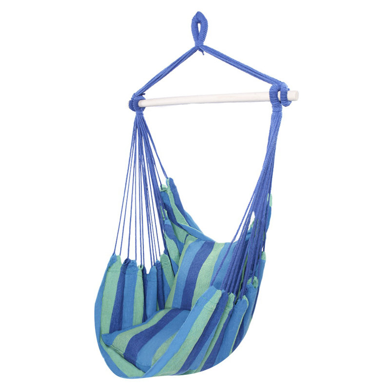Chaise hamac suspendue Darcey, Bleu