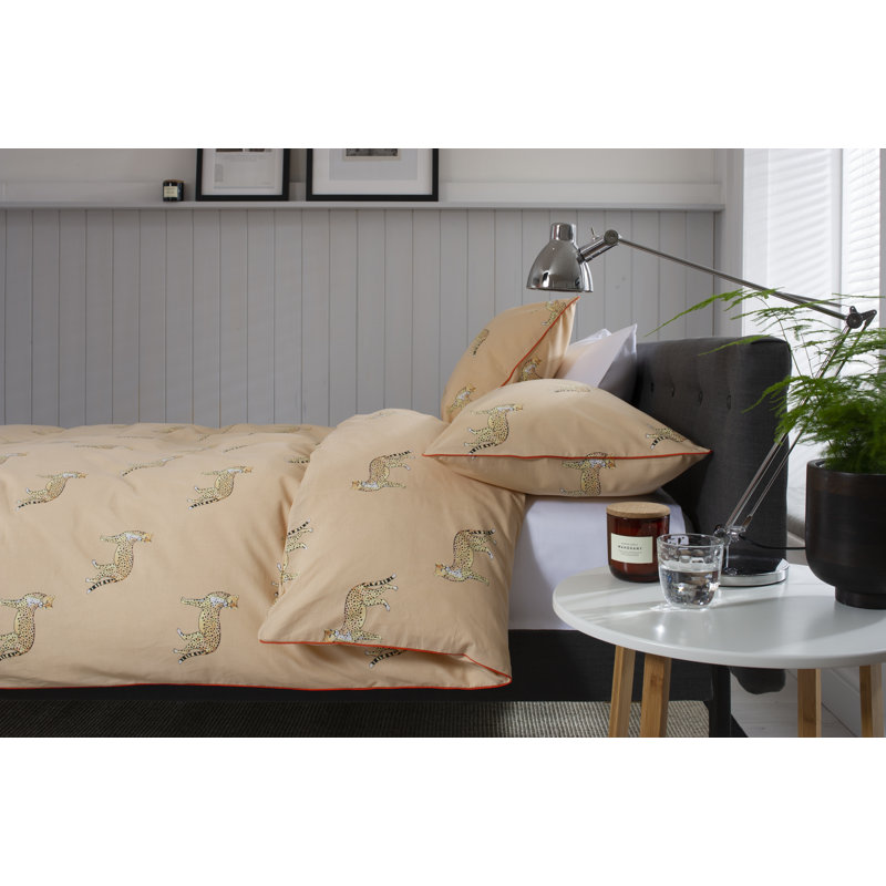 Wild Cat Duvet Cover Set, Kingsize - 2 Standard Pillowcases