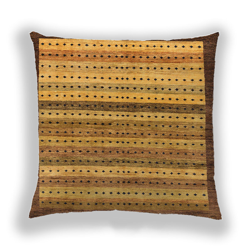 Coussin décoratif abstrait 237, Microsuède