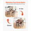 89.99 cm Iron Mini Bar Cabinet