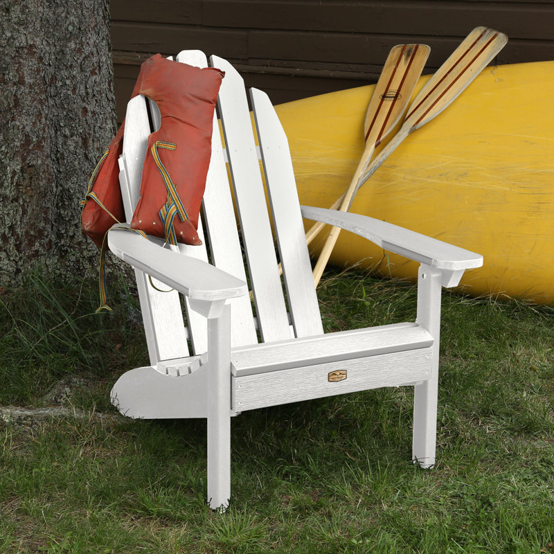 The Mountain Bluff Essential Adirondack Chair, White