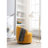 Upholstered Yellow Chair With 26.19 Lb Weight And Foam Swivel Accent Fabric Metal Ring-295042754