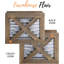 Porte-serviette en bois de ferme style campagne - Porte de grange classique en métal galvanisé - Porte-serviette rustique