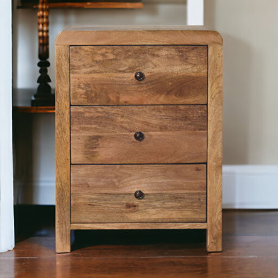 Daivian 17.72'' W Solid Wood Nightstand