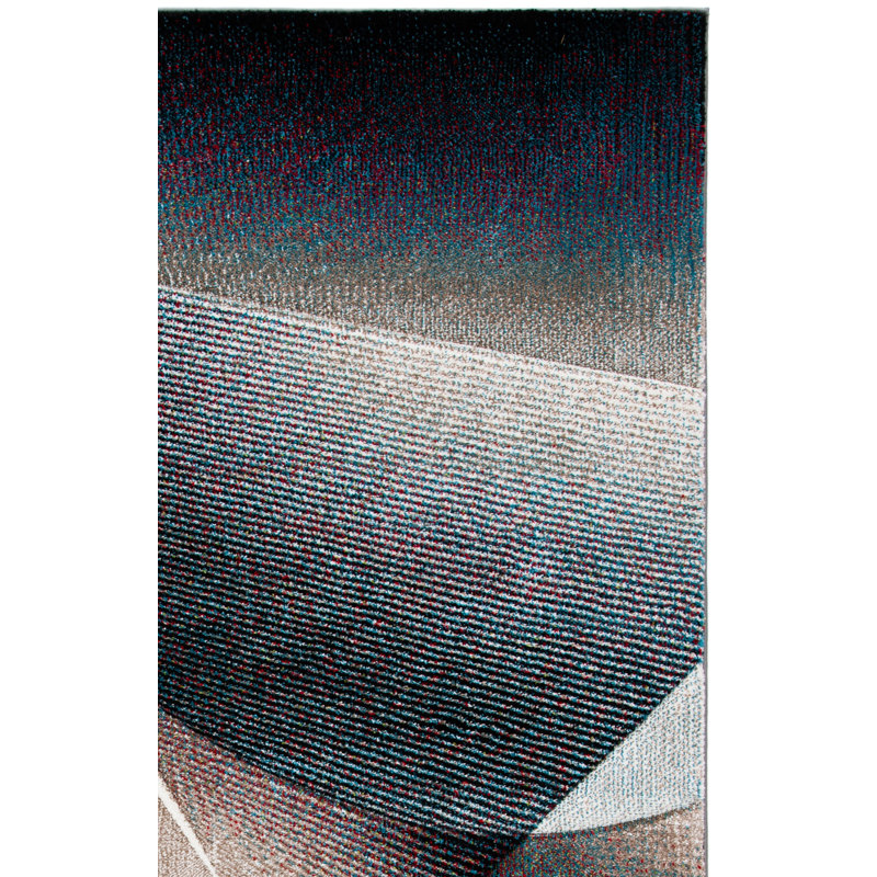 Vilica Performance Abstract Rug, Square 4'