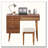 39" Retro Bohemian Vanity Set with LED Mirror