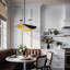 Luminaires suspendus albâtre en marbre noir Farmhouse