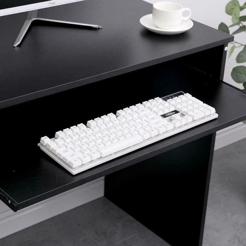 Lenona Computer Desk, Black