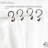 Metal Rust Resistant Shower Curtain Hook-72209535
