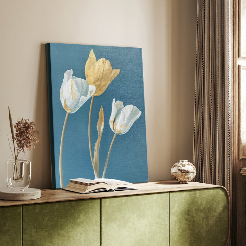 FLORAL Series CXLV - Gallery Cavas sur mesure, H 60 po x l 40 po