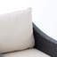 Chaise d'appoint élégante de style minimaliste moderne