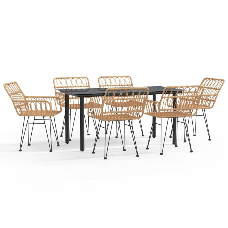 Ensemble de salle à manger de jardin
