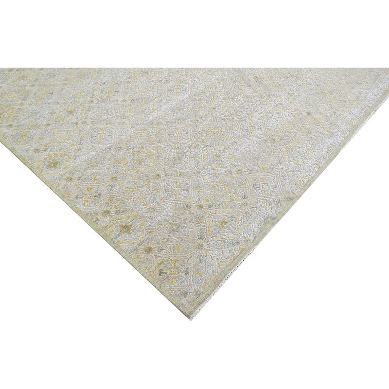 Wool Geometric Area Rug, Rectangle 8' x 10'