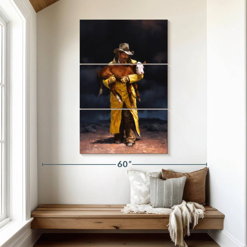 Lelar Helping Hand, 50" H x 32" W