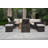 10 - Person Patio Conversation Set with Cushions