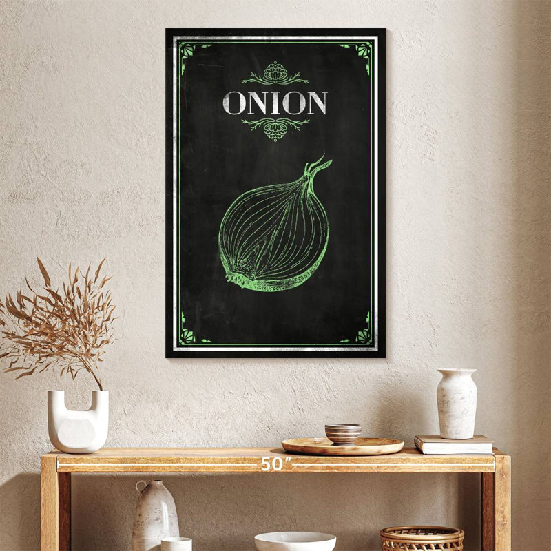 Onion, 39" H x 26" W