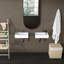 Blue Elephant 409.7mm L x 228.6mm W White Ceramic Rectangular Sink
