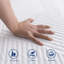 Matelas en mousse viscoélastique imprégnée de gel de 10 pouces avec housse respirante Alwyn Home-1224352096
