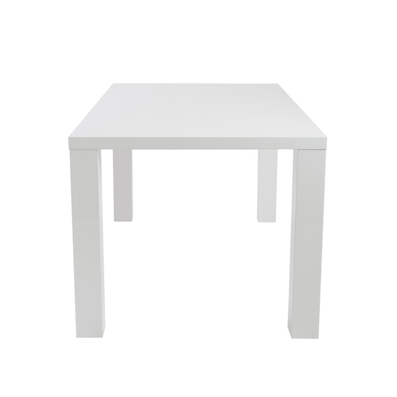 Table de salle à manger Carson, Blanc, H 29 po x L 84,3 po x l 36,2 po