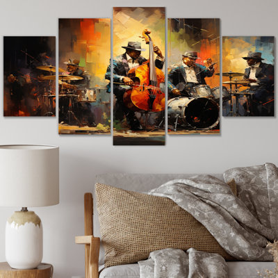 Galaviz " Yellow Orange Jazz Band " 5 - Pieces