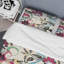 Fleur rouge et feuille noire - Ensemble de housse de couette Cabin & Lodge-106600055