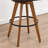 Modern Swivel Upholstered Leather Counter & Bar Stool-2059424400-2059424401