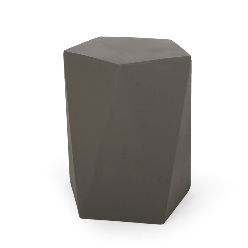 ATHENA SIDE TABLE, Light Gray