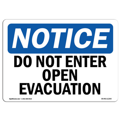 Ne pas entrer dans le panneau «Excavation Open»