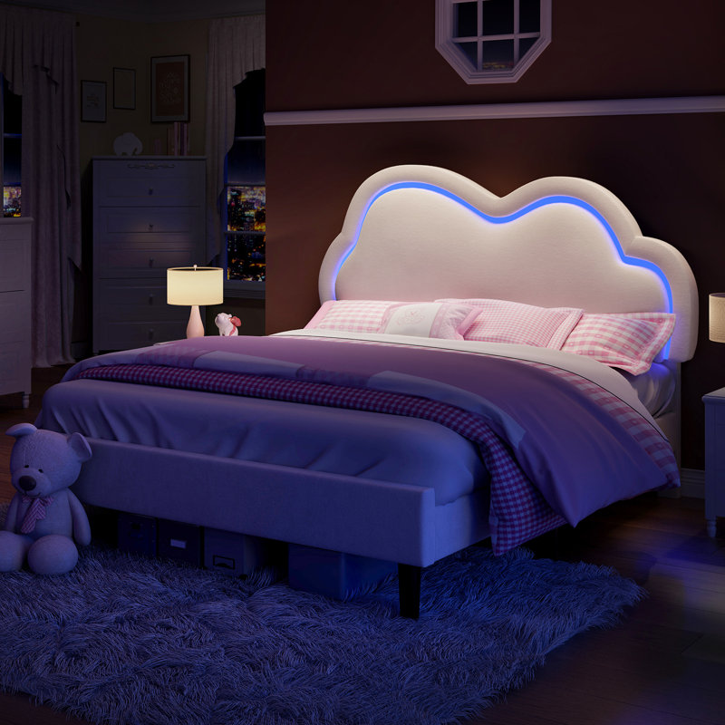 Landover Upholstered Platform Bed | Viv + Rae™ | Wayfair