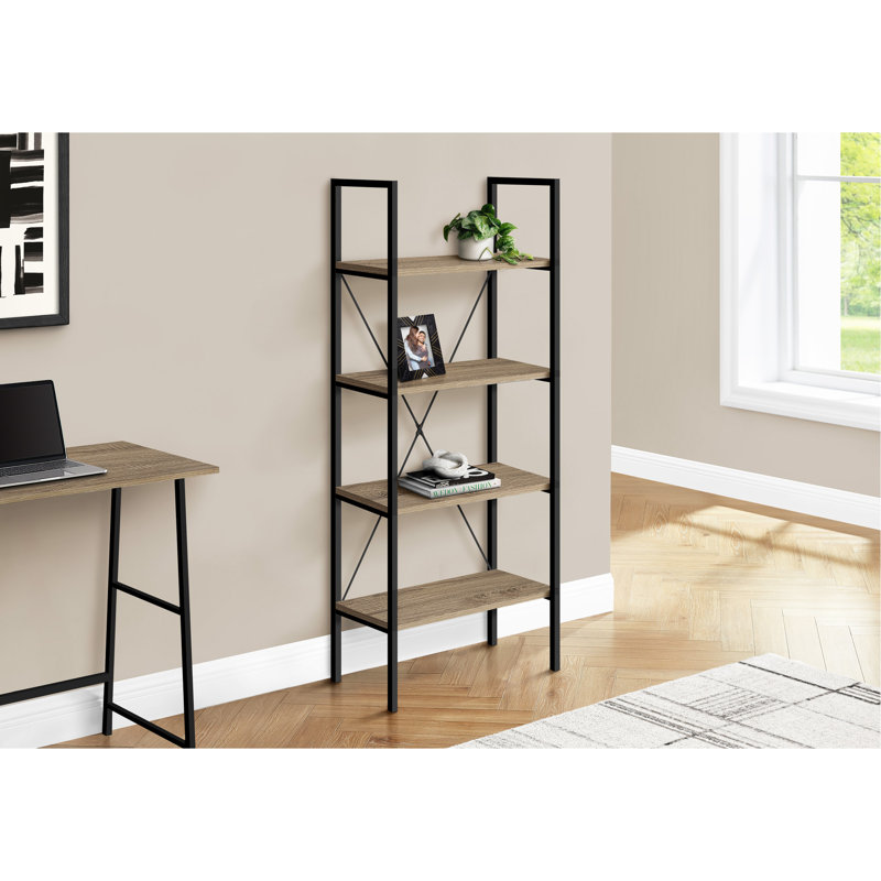 Bibliothèque, Taupe / Noir