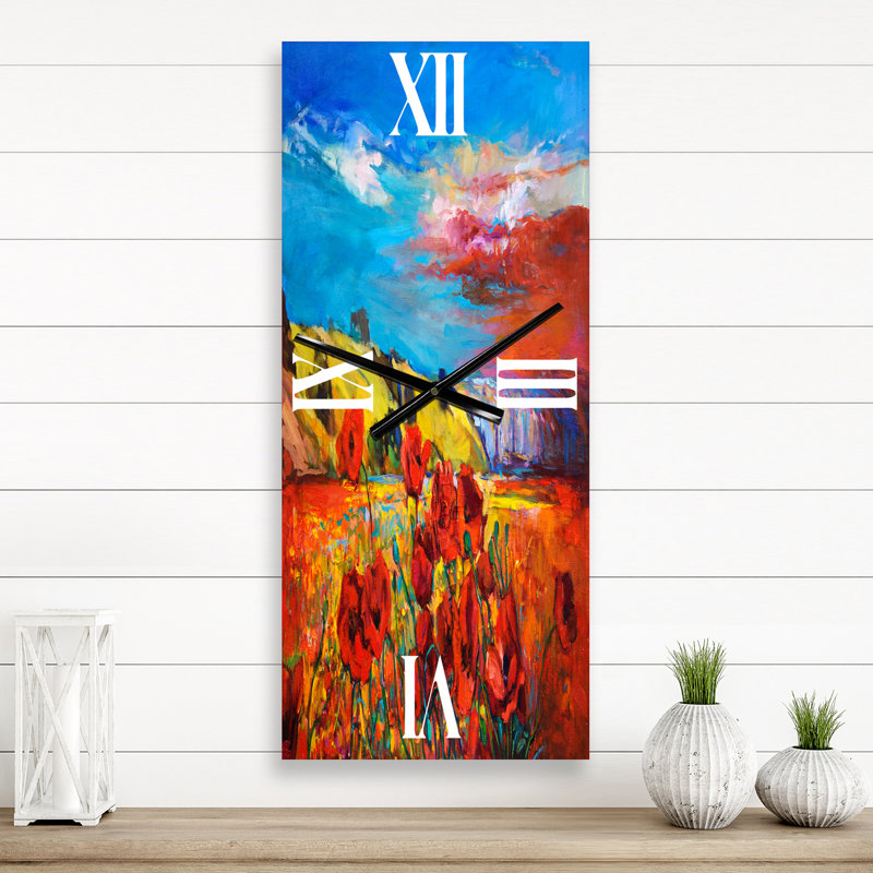 Metal Wall Clock, Large