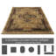 Wayne Machine Woven Beige/Brown Indoor Rug-98547669