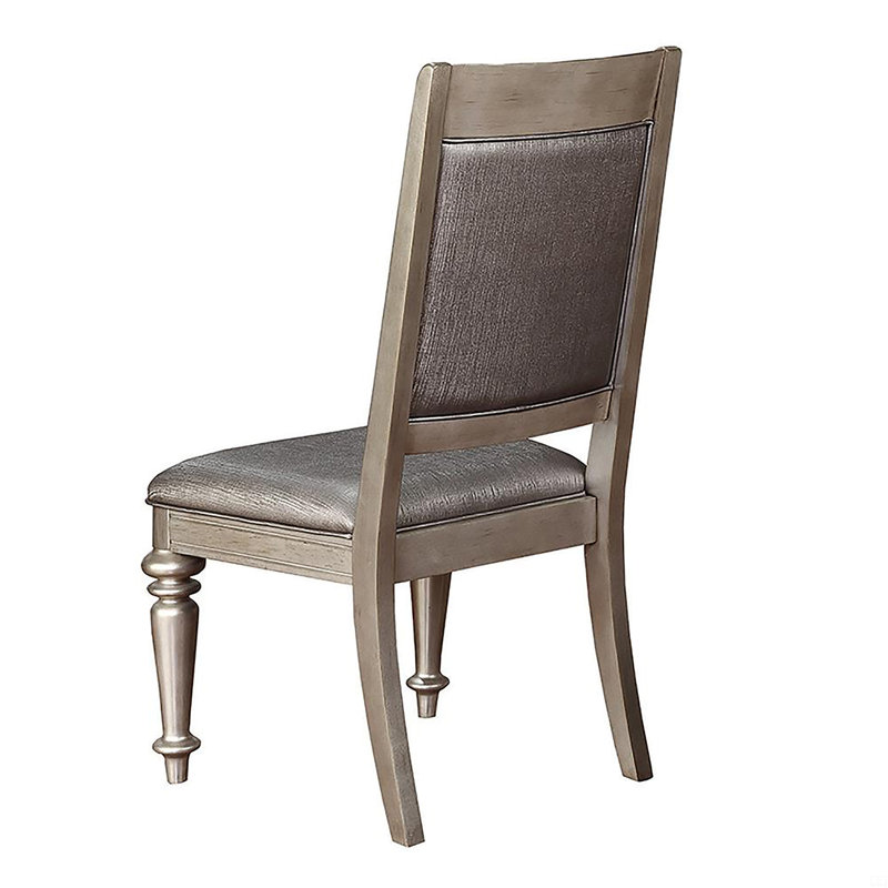 Chaise d'appoint à dossier ouvert (ensemble de 2)