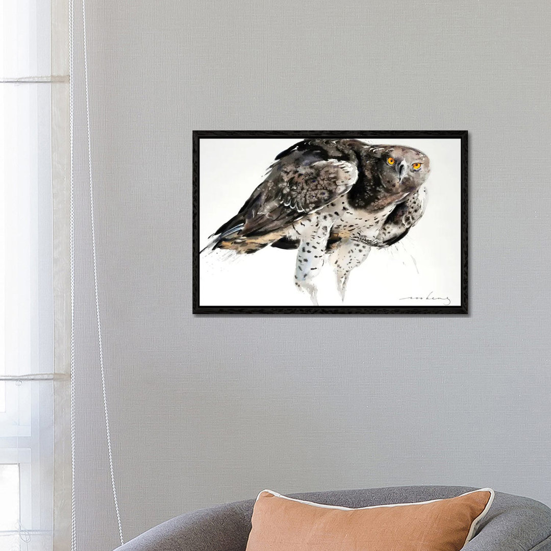 Eagle Power von Soo Beng Lim - Galerie-umwickelte Leinwand Giclée auf Leinwand