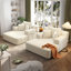 Ensemble de chaise longue surdimensionnée 2 pièces-1348638568