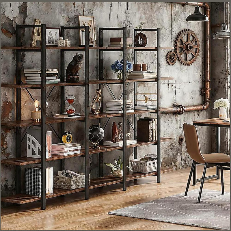 Bibliothèque à 5 niveaux