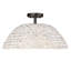 Plafonnier semi-encastré 3 lumières 18,75 po Yelverton-1267433562